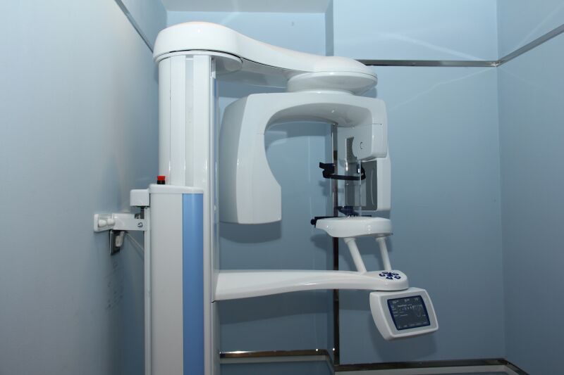 Scanner de radiologia dental